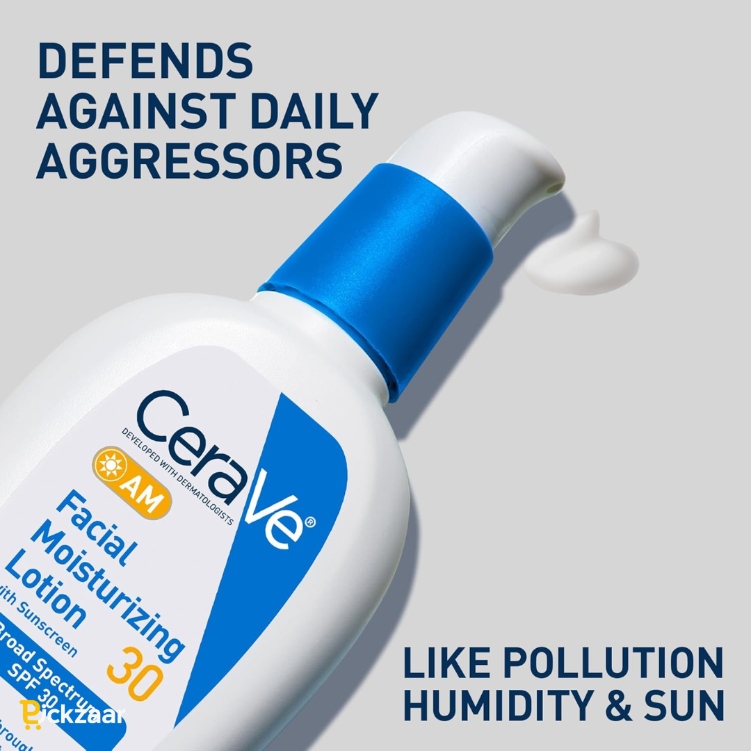 CeraVe Facial Moisturizing Lotion AM SPF 30 – Daily Face Moisturizer 3 oz UAE