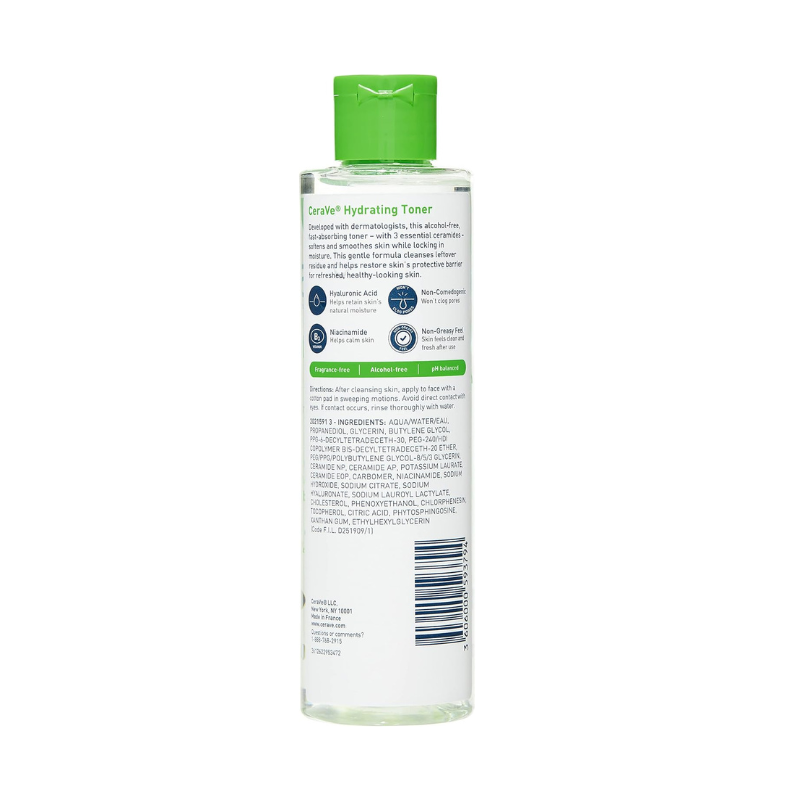 CeraVe Hydrating Toner for Face - Alcohol-Free, Fragrance-Free - 200ml