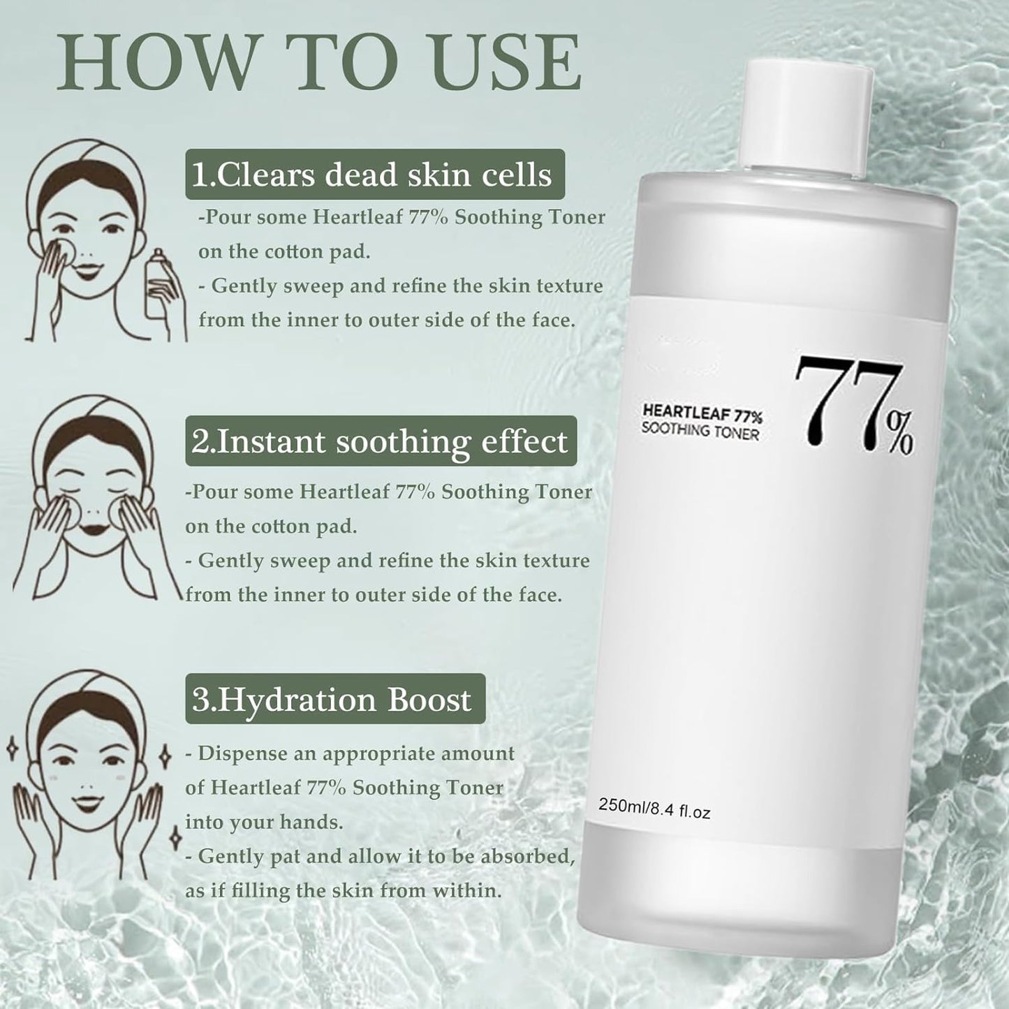 Anua Heartleaf 77% Soothing Toner – 250ml