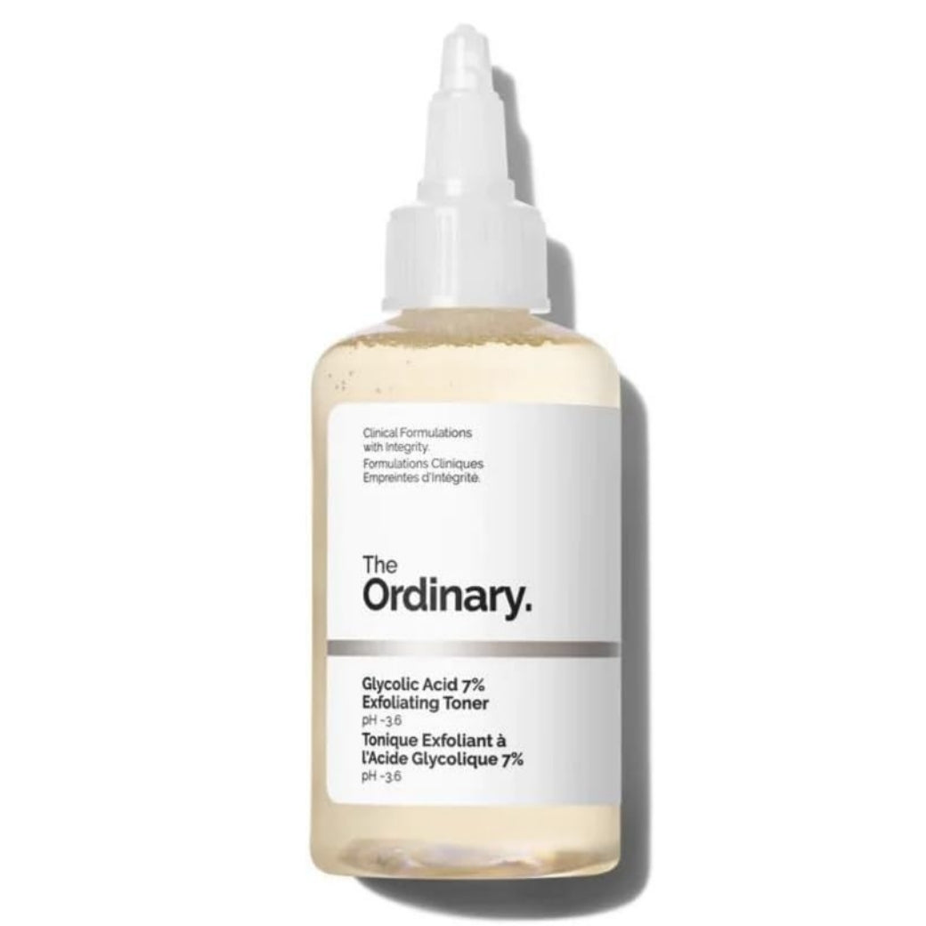 The Ordinary Glycolic Acid 7% Toning Solution – Exfoliating & Brightening Toner