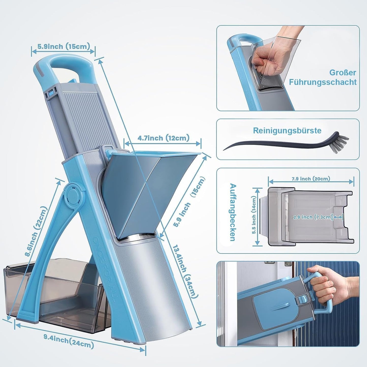 All-in-One Vegetable Slicer – Fast Multi-Cut Kitchen Gadget