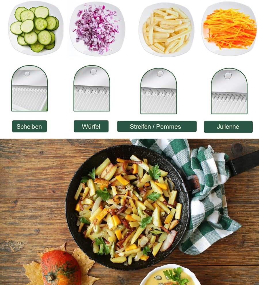 All-in-One Vegetable Slicer – Fast Multi-Cut Kitchen Gadget