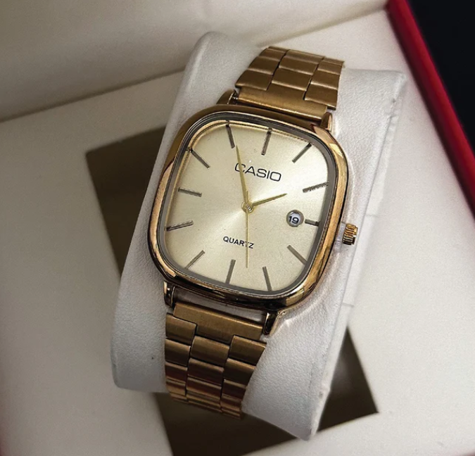 Casio Vintage Men’s Watch – Classic Silver ساعة رجالية كلاسيك (KSA)