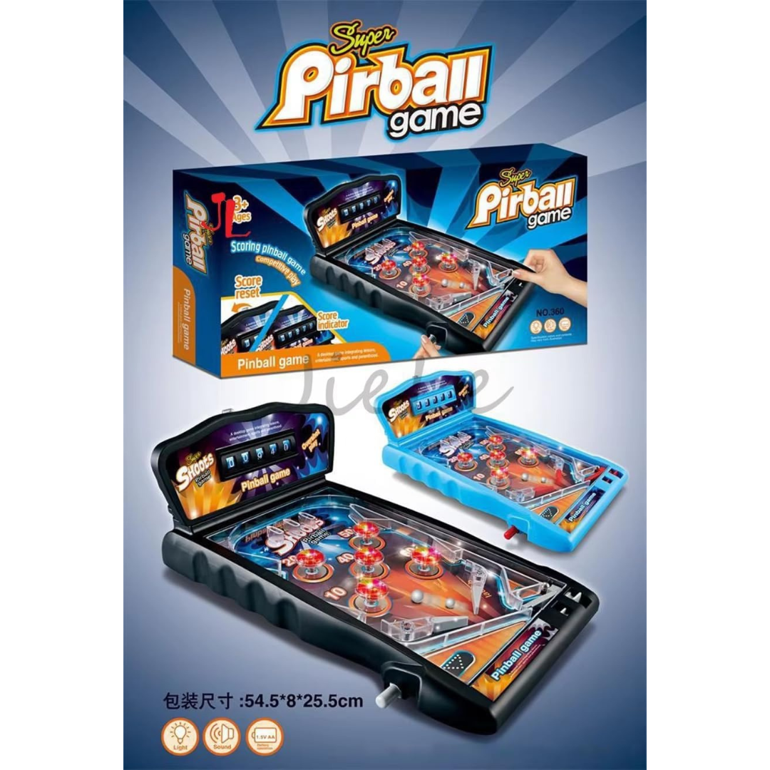 Super Pinball Game UAE – Electronic Tabletop Arcade Toy for Kids & Families