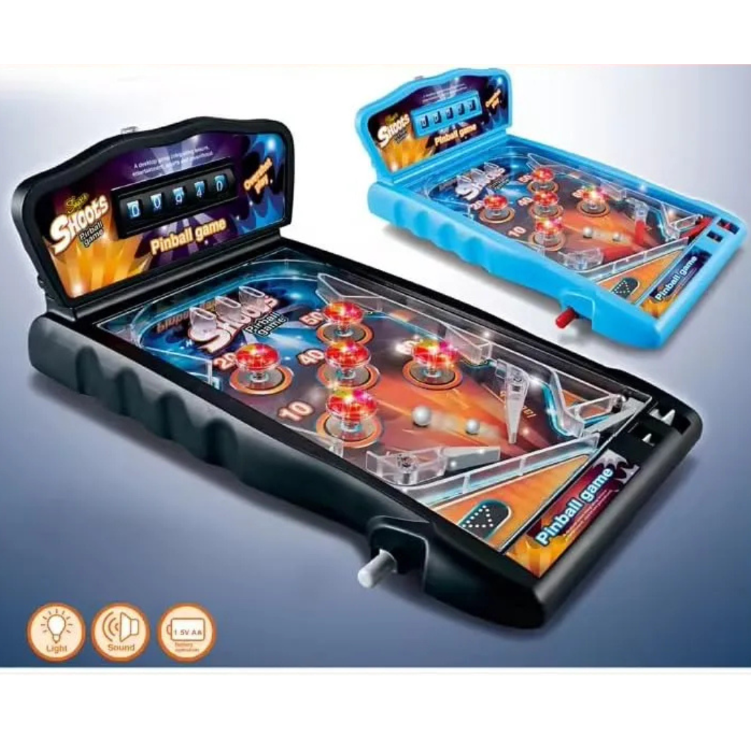 Super Pinball Game UAE – Electronic Tabletop Arcade Toy for Kids & Families