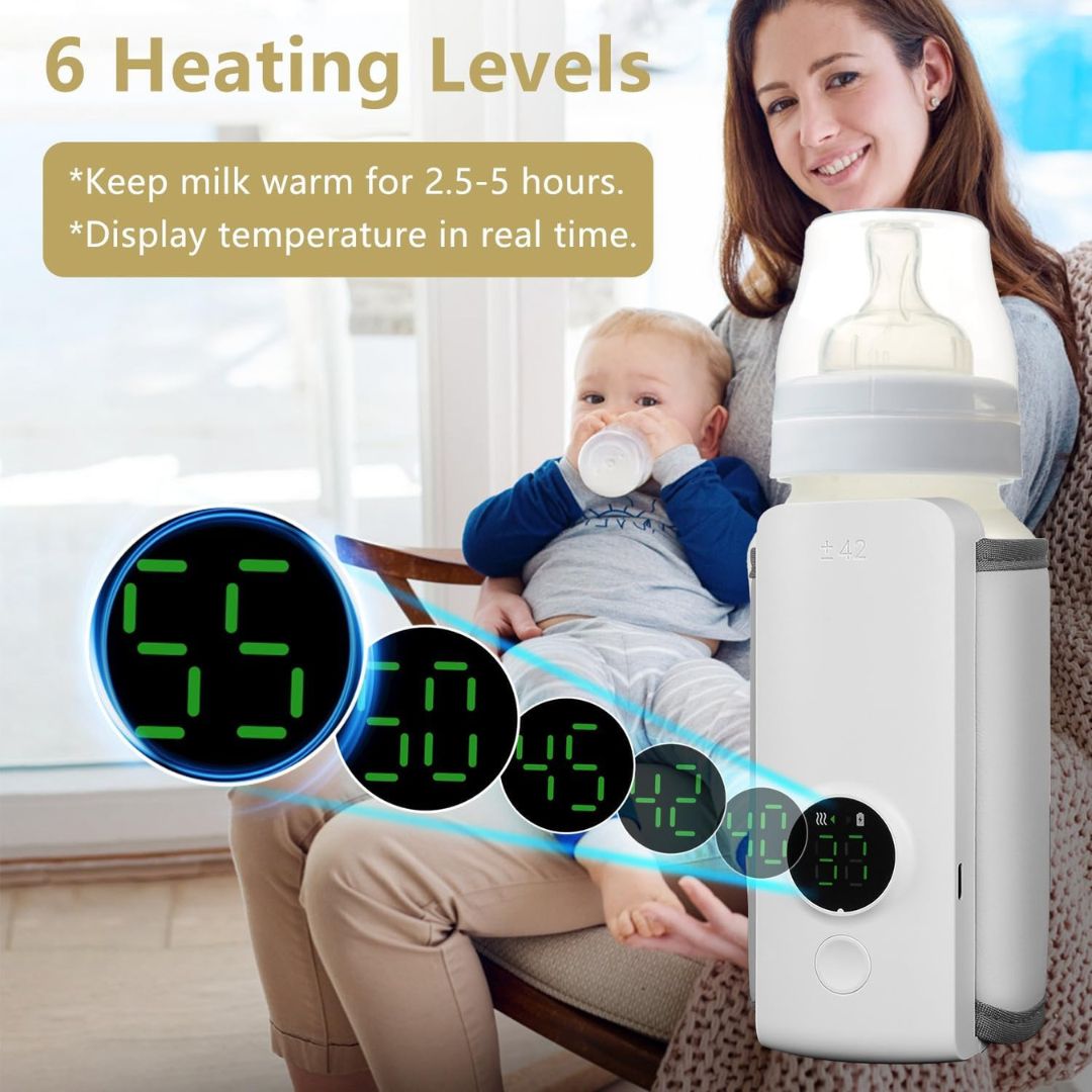 Portable Baby Bottle Warmer – Fast Milk Heating | Portable Bottle Warmer KSA