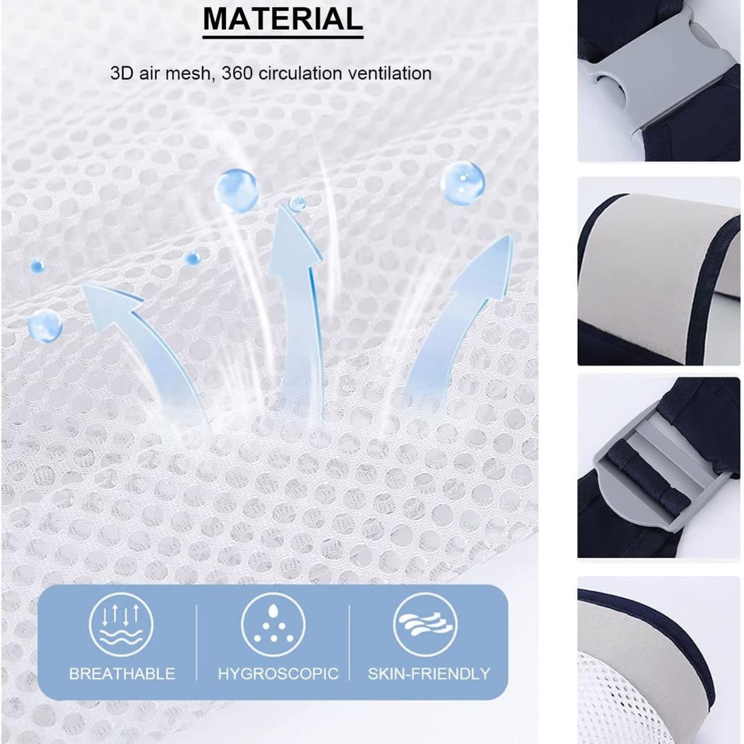 Baby Sling Carrier – Adjustable Lightweight Baby Wrap | حمالة أطفال حديث الولادة إلى طفل