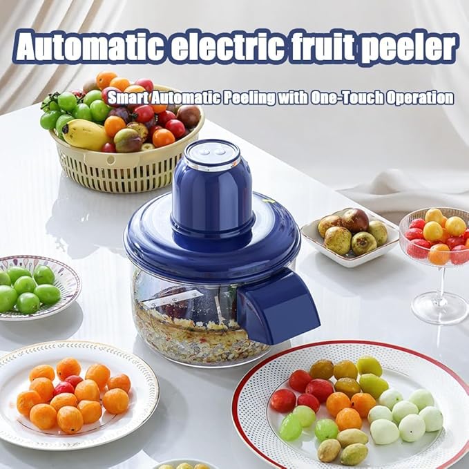 Automatic USB Rechargeable Peeling Machine for Grapes, Tomatoes & Garlic | Fast & Safe Kitchen Tool