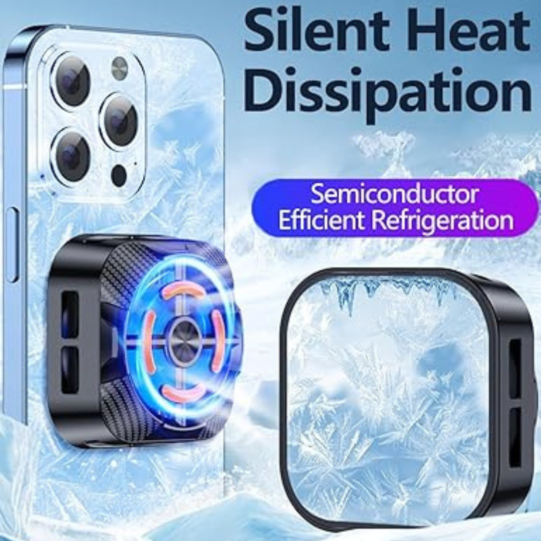 Turbo Mobile Cooling Fan – High-Speed RGB | Phone Cooler UAE