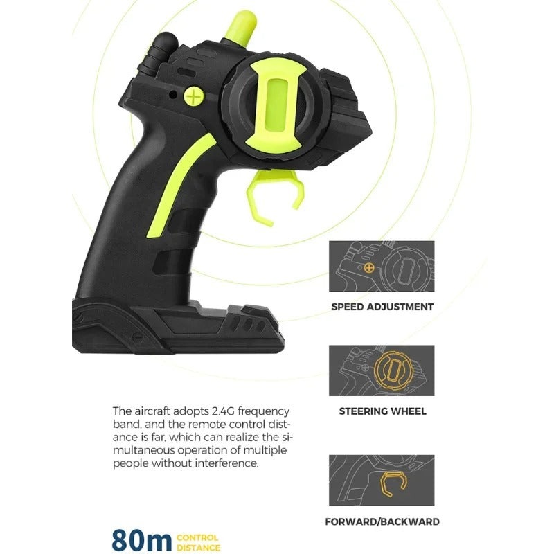 High-Speed RC Boat with Dual Motors – Waterproof Remote Control Speedboat for Kids & Adults