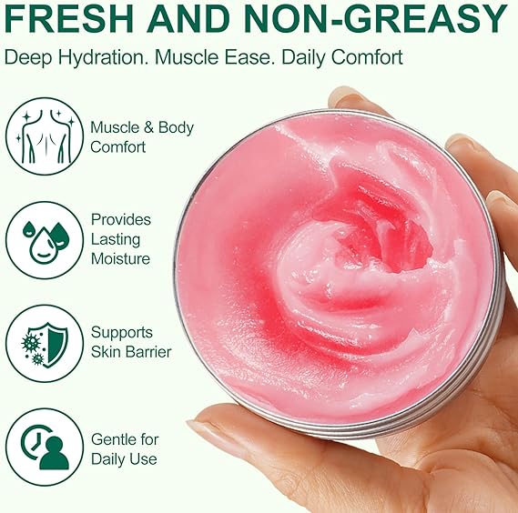 Natural Soothing Relief Cream – Fast Absorbing Body Gel for Muscles & Joints