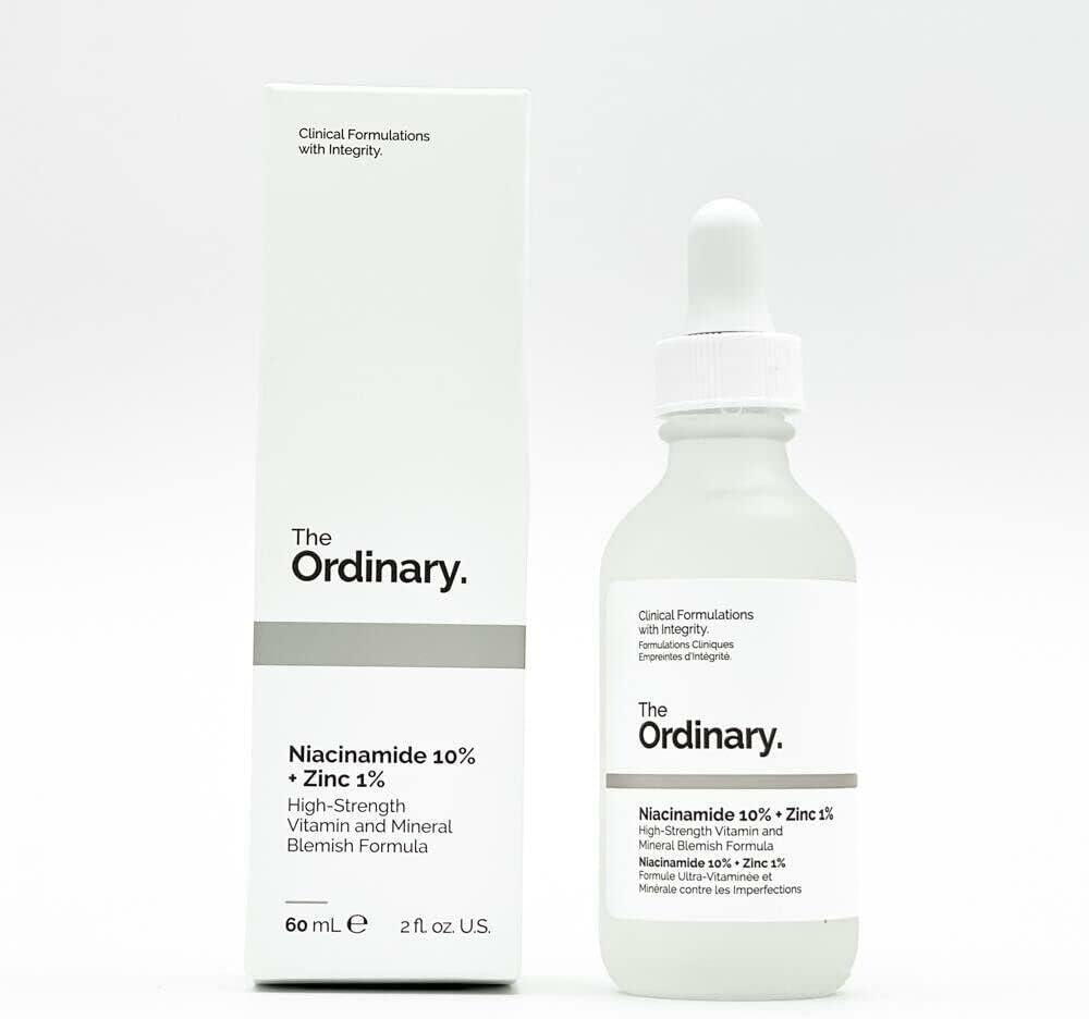 The Ordinary Niacinamide 10% + Zinc 1% Serum 60ml – Oil Control & Blemish Reducing Toner