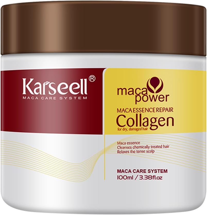 Karseell Collagen Hair Treatment 500ml ×2 – Deep Repair Argan Oil Hair Mask for Dry & Damaged Hair
