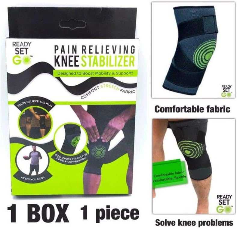 Knee Brace Support – 3D Elastic Knee Support for Pain Relief, Sports & Injury Recovery
