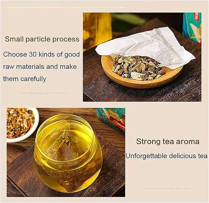 18 Flavors Liver Care Herbal Tea – Nourishing & Stone Clearing Tea (30 Bags)