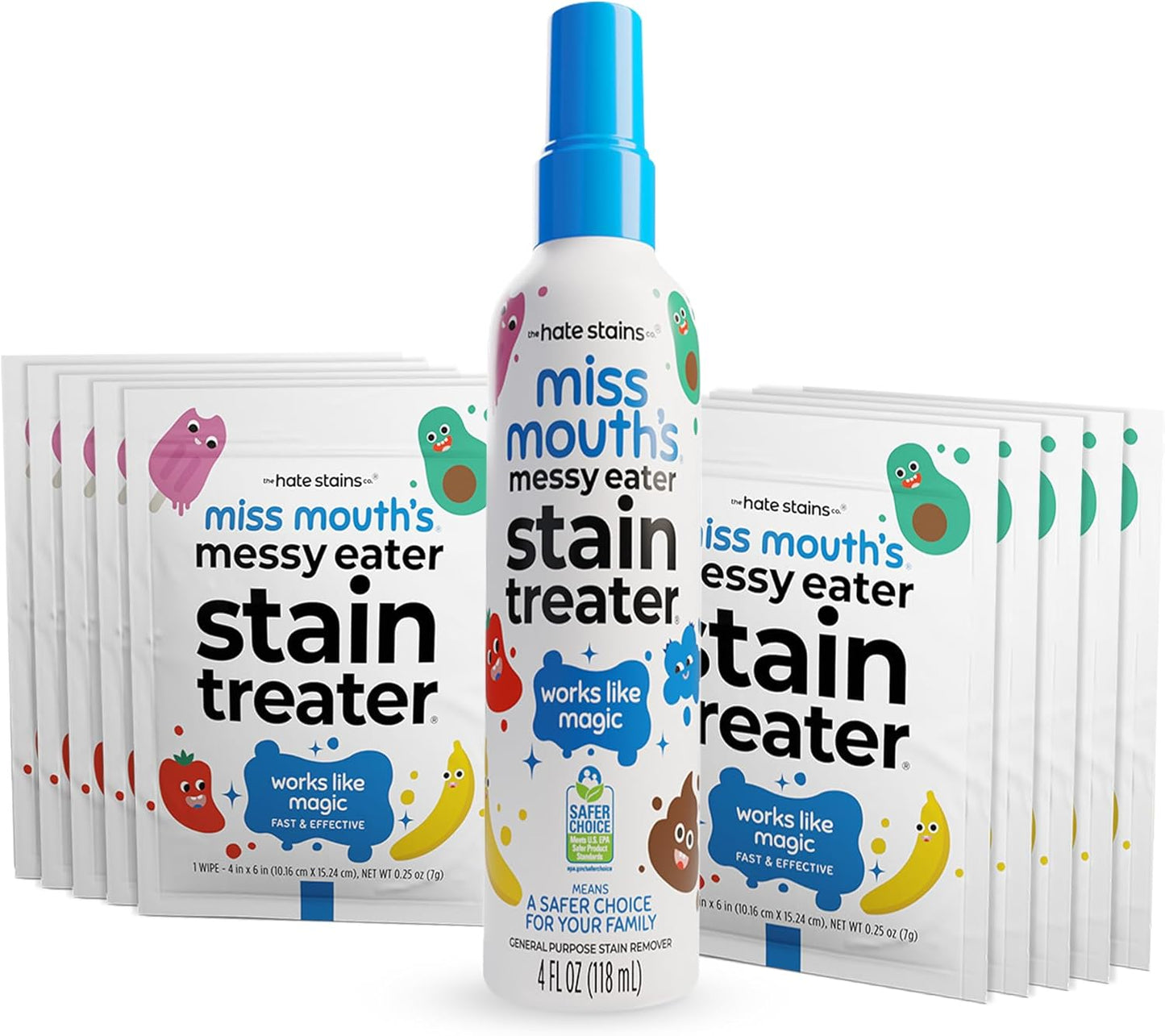 Messy Eater Stain Treater Spray – Powerful Stain Remover