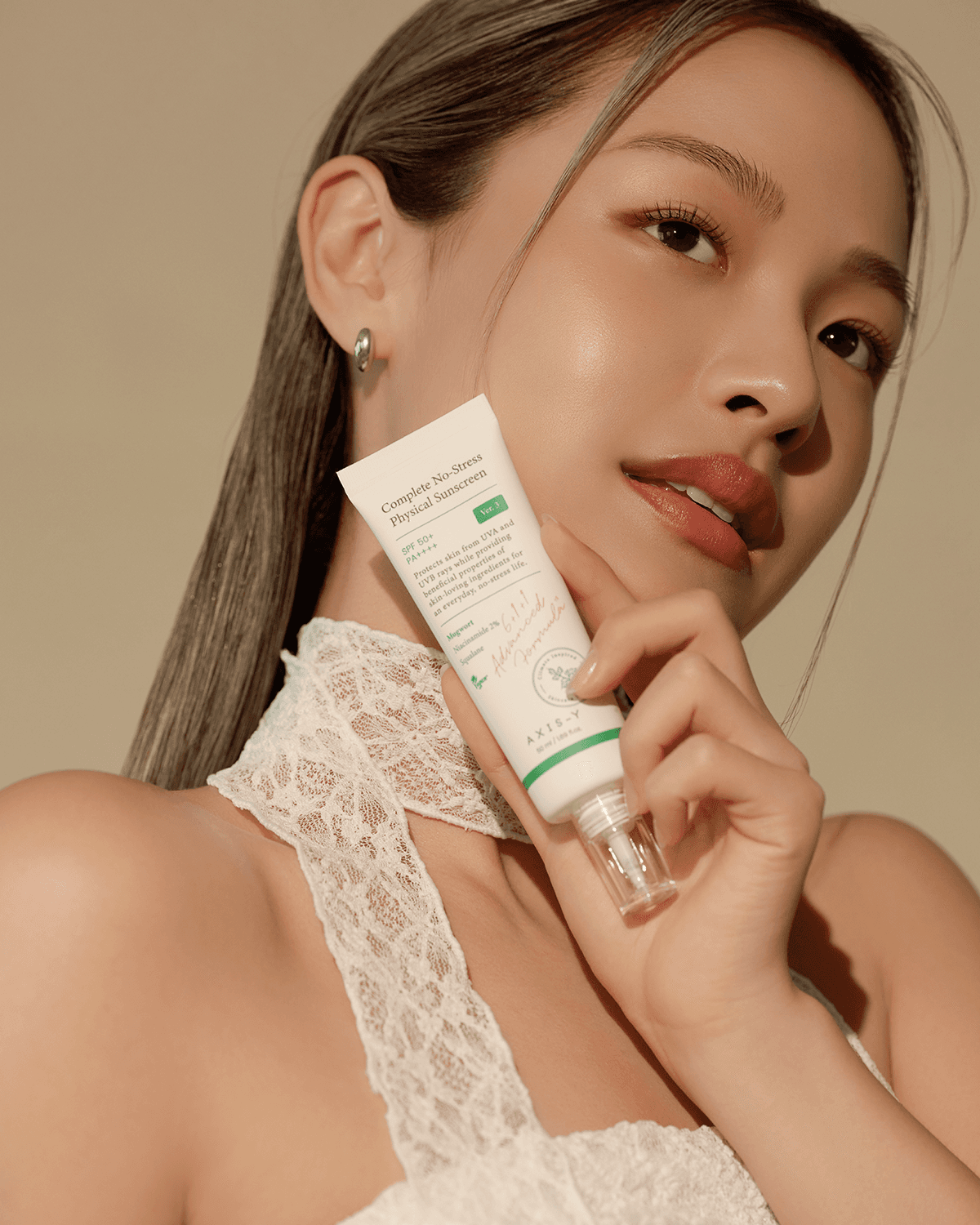 AXIS-Y Complete No-Stress Physical Sunscreen V.3 – 50ml Ultimate sun protection Zero stress