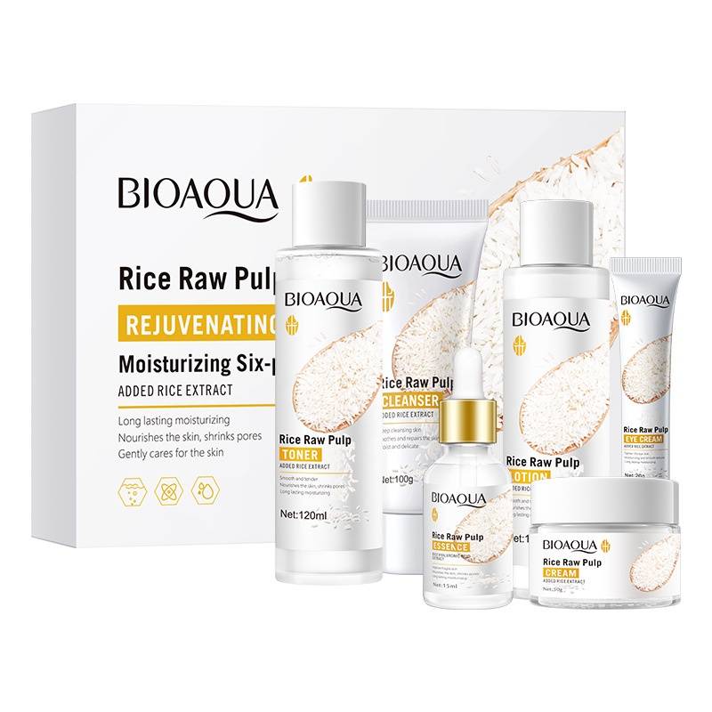 All-in-One Rice Raw Pulp Skin Care Products Set