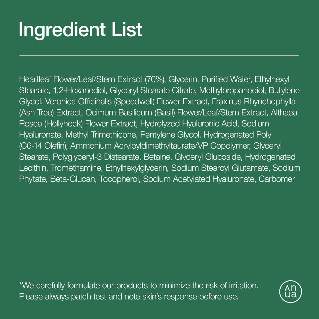 Anua Heartleaf 70% Daily Lotion – 200ml (6.76 fl. oz.)