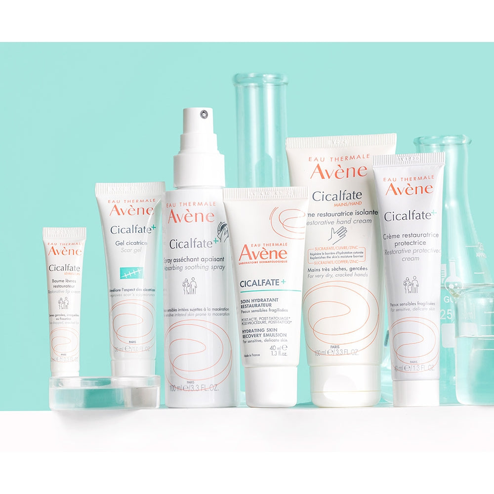 Avène Cicalfate+ Hydrating Skin Recovery Emulsion – 40ml Soothing Recovery Emulsion for Irritated, Weakened, or Post-Procedure Skin