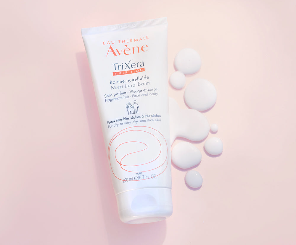 Avène TriXéra Nutrition Nutri-Fluid Balm – 200ml 48-Hour Hydration Balm for Sensitive, Dry to Very Dry Skin – Face & Body