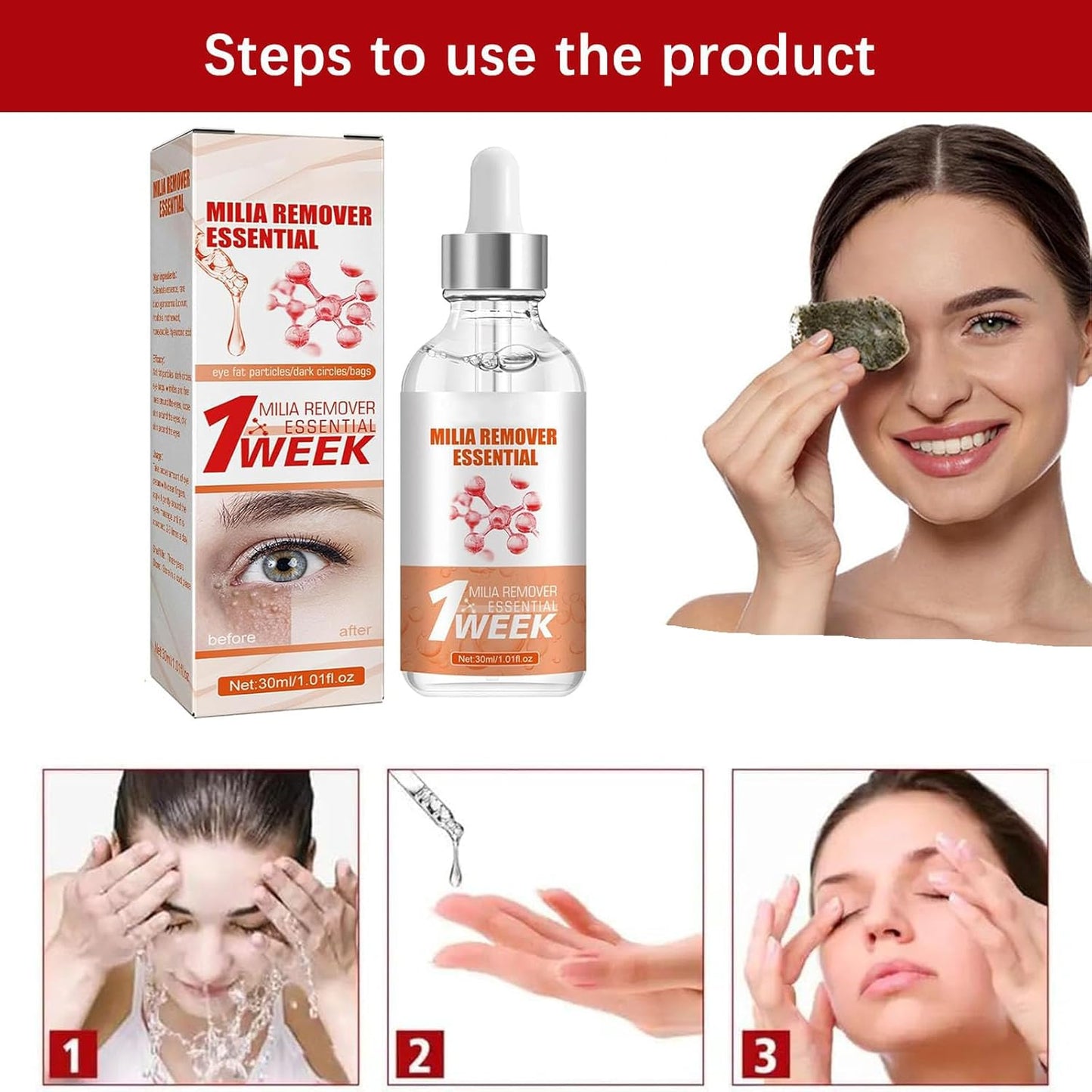 Azonee Speedy Milia Remover Serum – 30ml