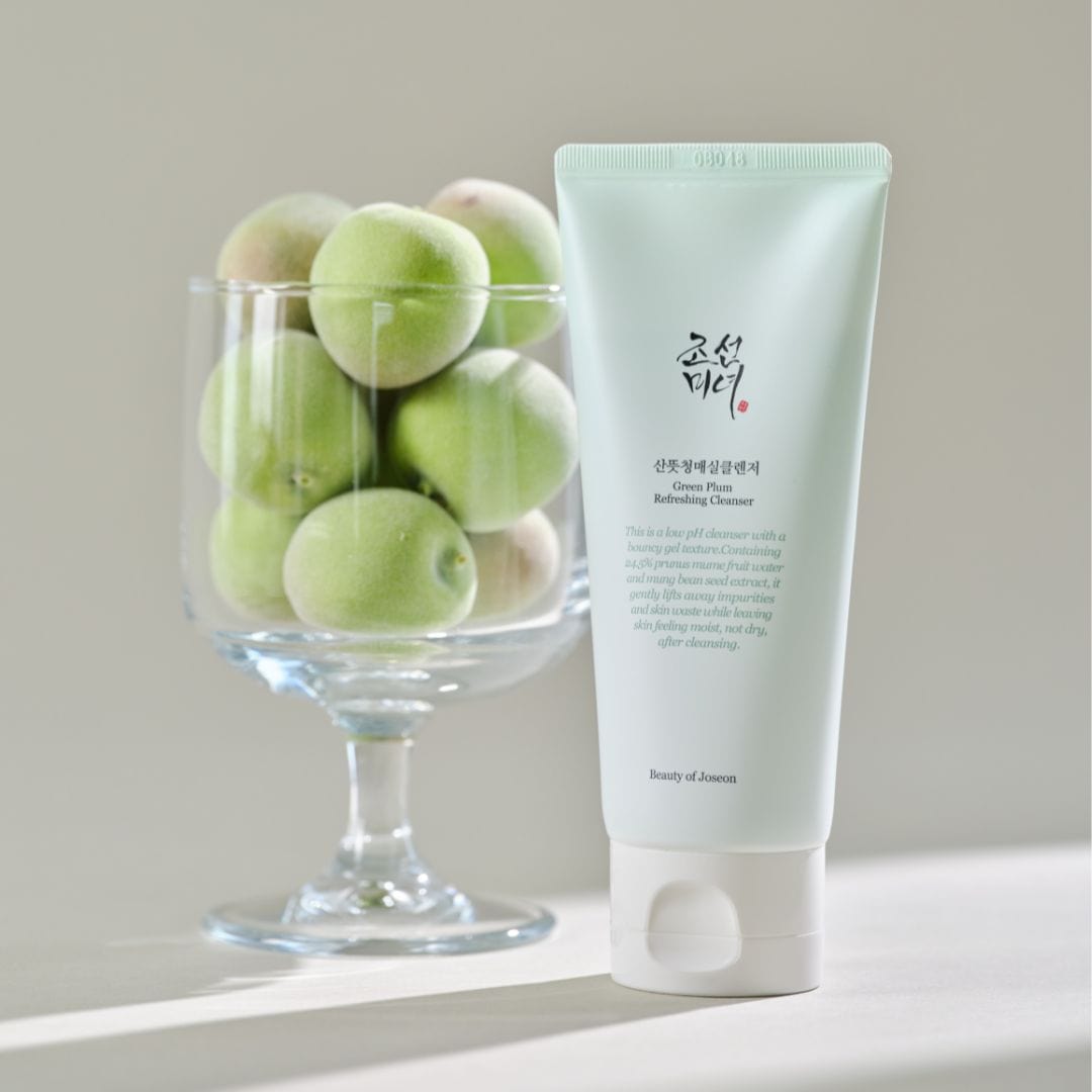 Beauty of Joseon Green Plum Refreshing Cleanser – 100ml | Gentle, Moisturizing Daily Gel Cleanser