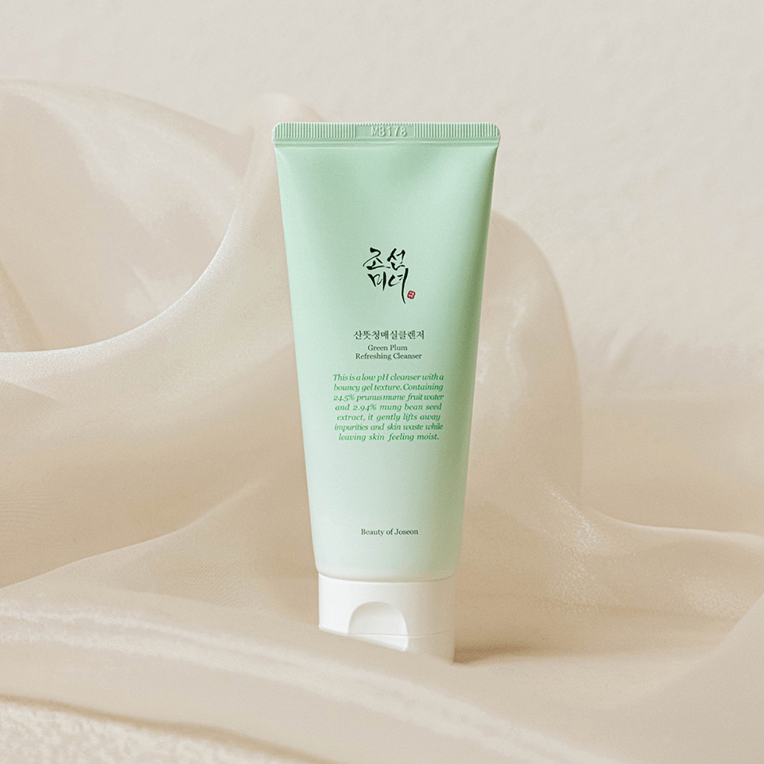 Beauty of Joseon Green Plum Refreshing Cleanser – 100ml | Gentle, Moisturizing Daily Gel Cleanser