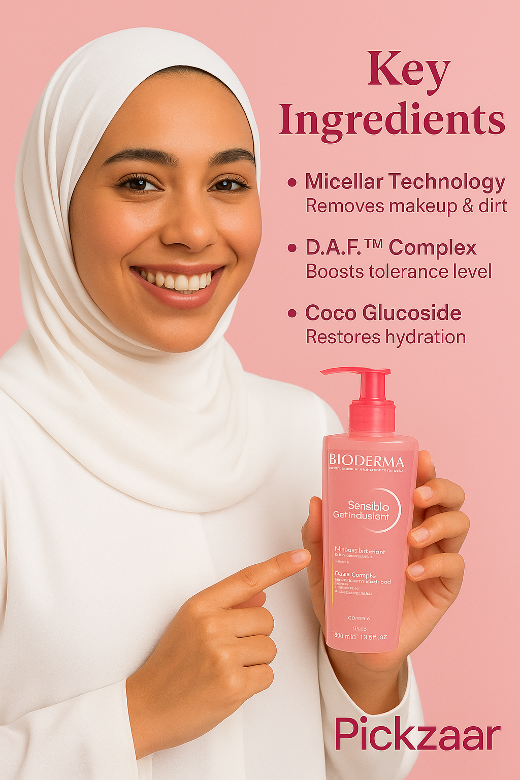 Bioderma Sensibio Soothing Micellar Foaming Gel – 500ml