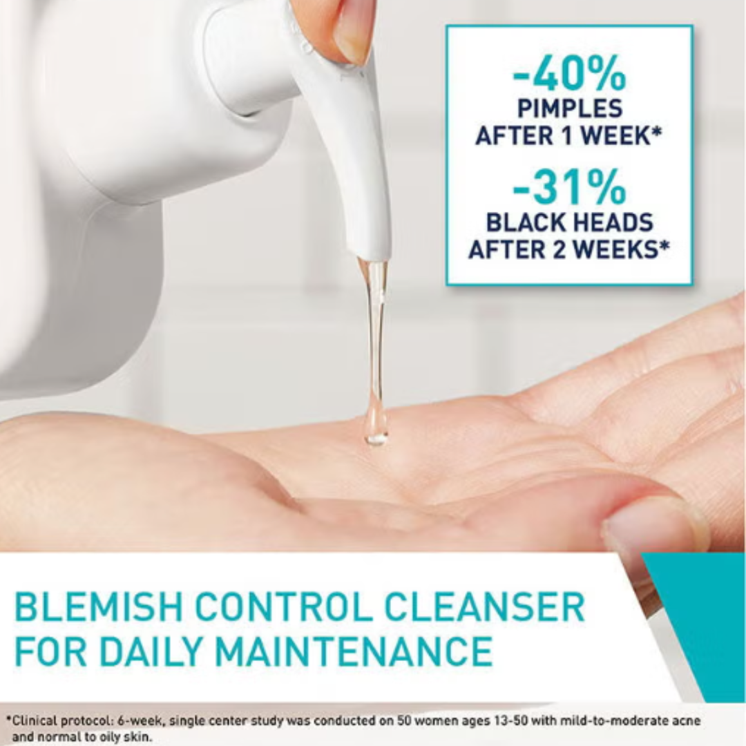 CeraVe Blemish Control Cleanser 236 ml – Acne Face Wash with 2% Salicylic Acid