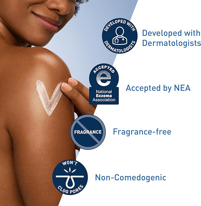 CeraVe Daily Moisturizing Lotion with Ceramides & Hyaluronic Acid – 355ml  24H Hydration for Face & Body