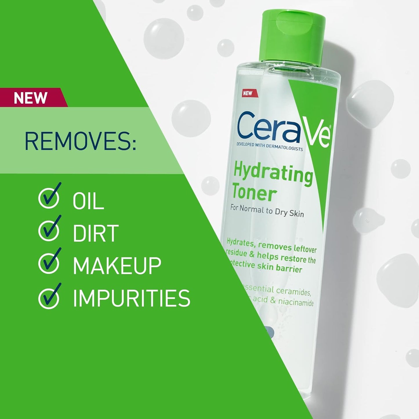 CeraVe Hydrating Toner for Face - Alcohol-Free, Fragrance-Free - 200ml