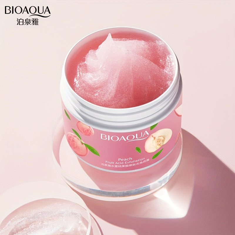 BIOAQUA Peach Extract Exfoliating Face Gel 140g – Smooth & Bright Skin