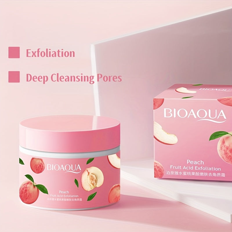 BIOAQUA Peach Extract Exfoliating Face Gel 140g – Smooth & Bright Skin