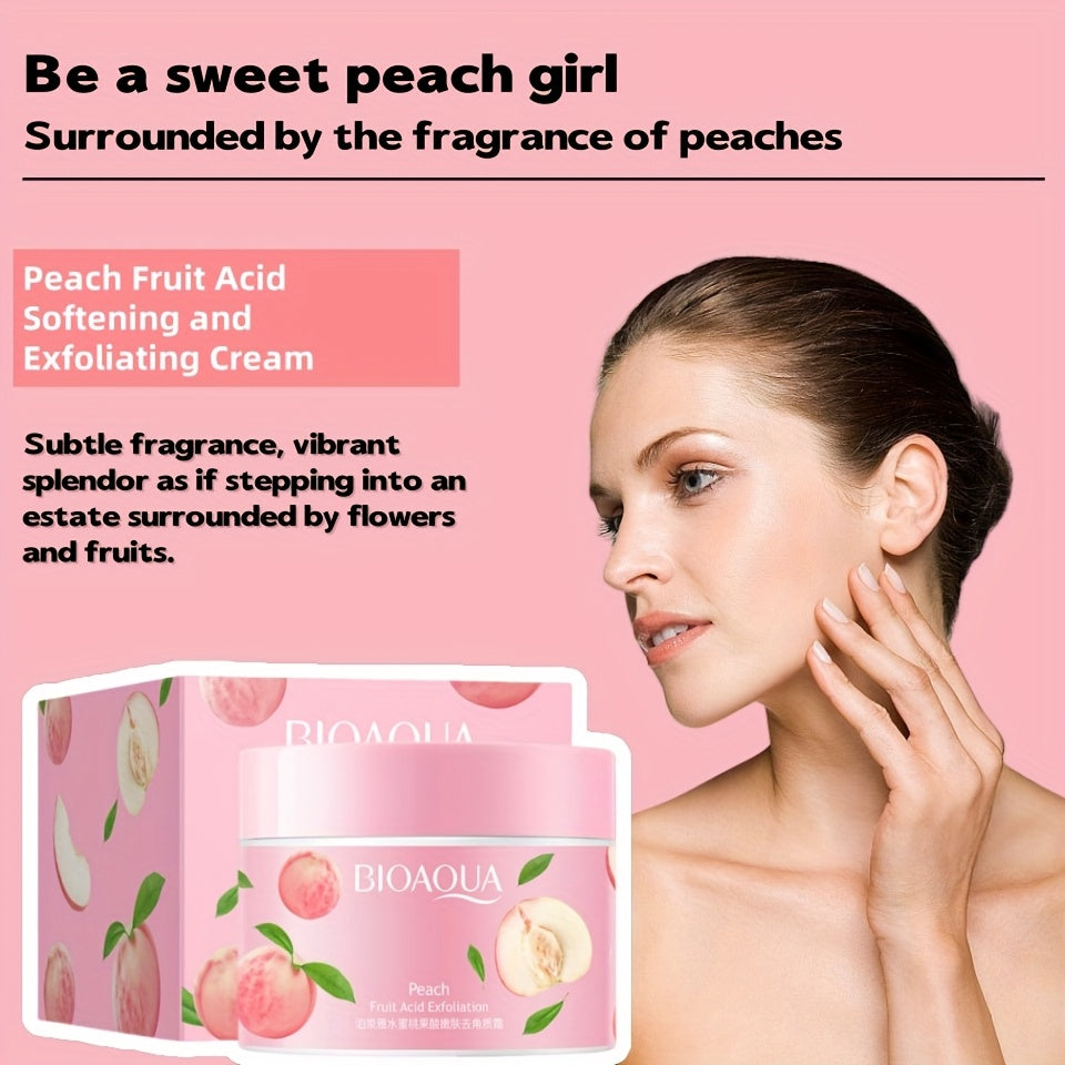 BIOAQUA Peach Extract Exfoliating Face Gel 140g – Smooth & Bright Skin