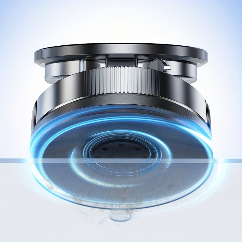 Magnetic Vacuum Suction Phone Holder – 360° Rotating, Auto-Adjust & Strong Grip