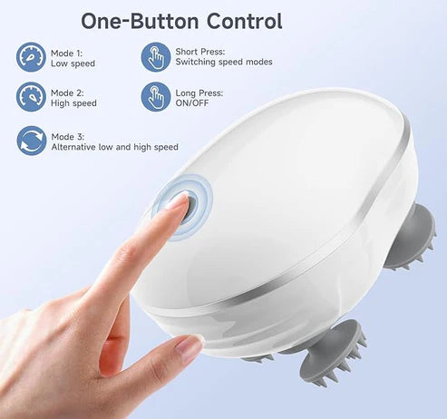 Electric Multifunctional Head & Scalp Massager