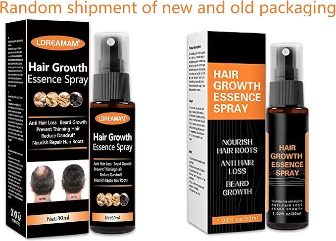 Hair Regrowth Spray – Anti-Hair Loss Serum with Herbal Extracts (30ml)