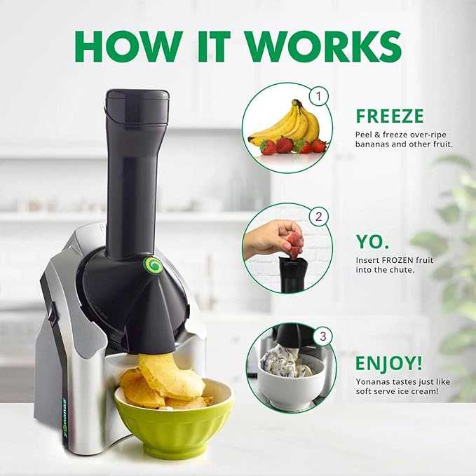 Ice Cream Pro Dessert Maker – Healthy Frozen Fruit Soft-Serve UAE