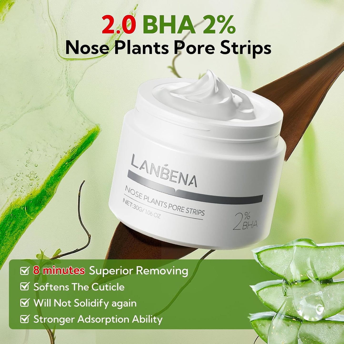 LANBENA 2.0 Blackhead Remover Peel-Off Mask