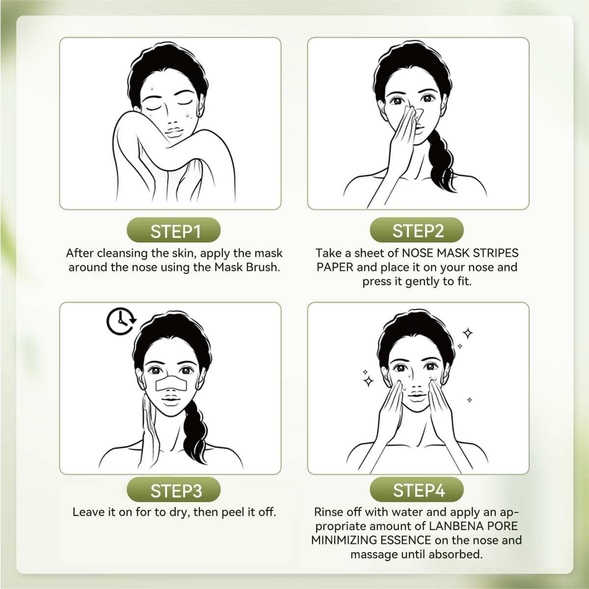 LANBENA 2.0 Blackhead Remover Peel-Off Mask