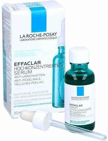 La Roche-Posay Effaclar Ultra Concentrated Serum – 30ml Refine Texture Clear Blemishes Smooth Overnight
