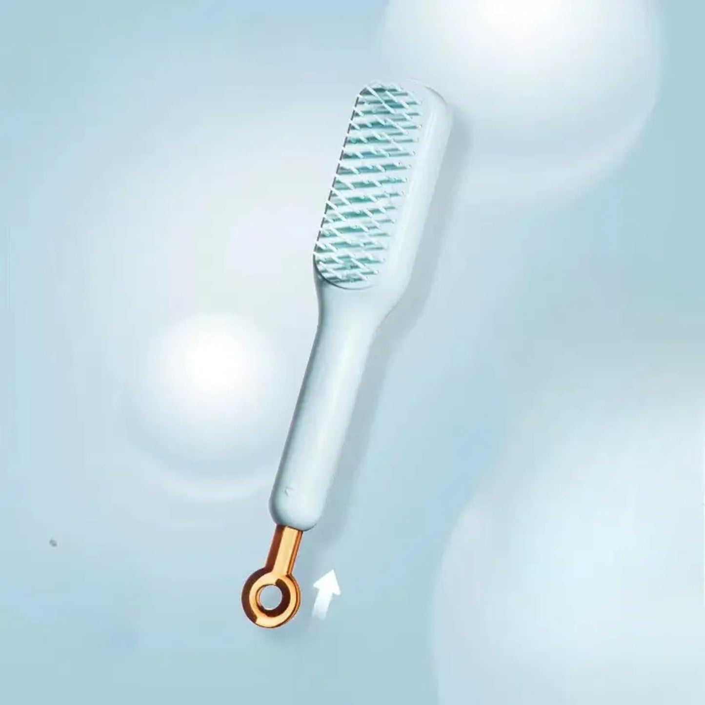 Self-Cleaning Hair Brush | Anti-Static Telescopic Hair Comb | Massage & Detangling Brush for All Hair Types