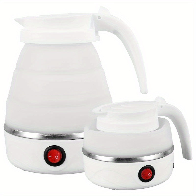 Portable Foldable Electric Kettle 600 ml – Quick-Boil Travel Kettle, Dual-Voltage