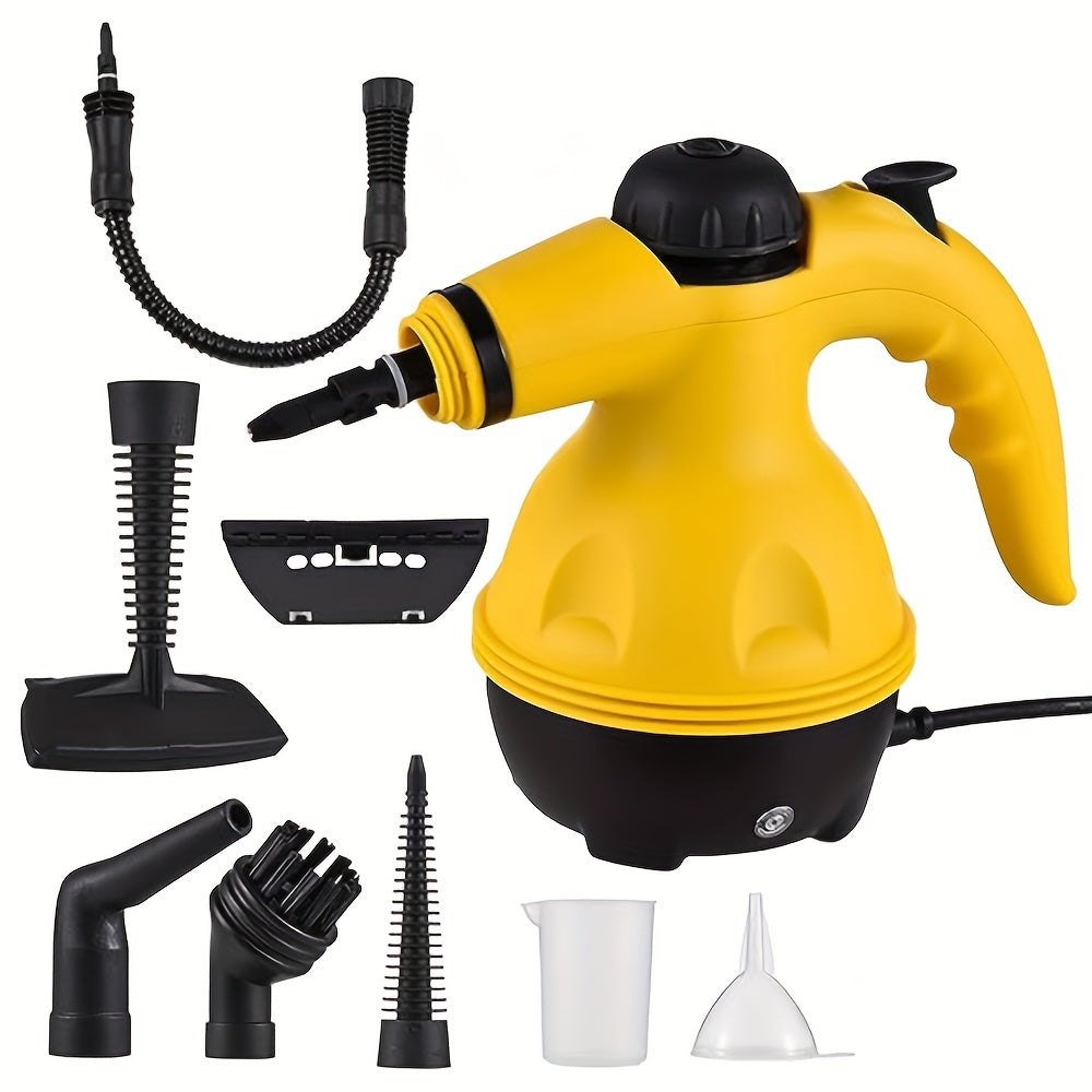 Handheld 1000W High-Pressure Steam Cleaner | Multi-Surface, Chemical-Free Cleaning for Home, Kitchen, Bathroom & Car