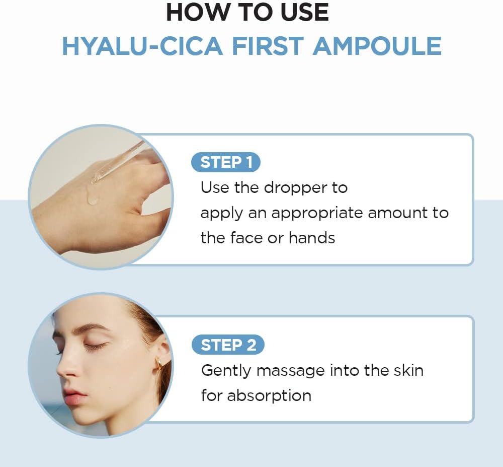 SKIN1004 Hyalu-Cica First Ampoule – 100ml Your first step to deep hydration and skin calm