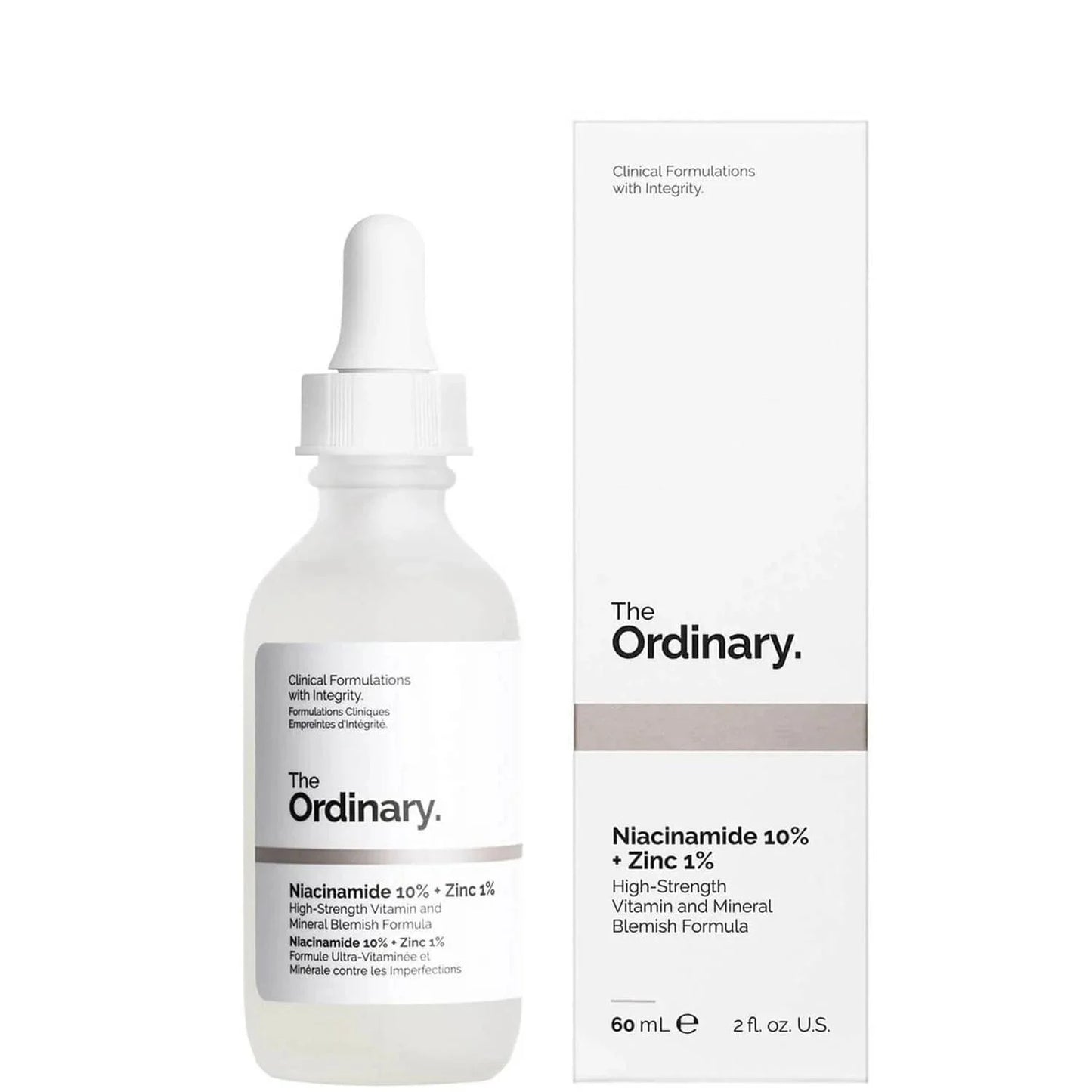 The Ordinary Niacinamide 10% + Zinc 1% – 30ml Brightening Serum for Clear, Balanced, and Radiant Skin