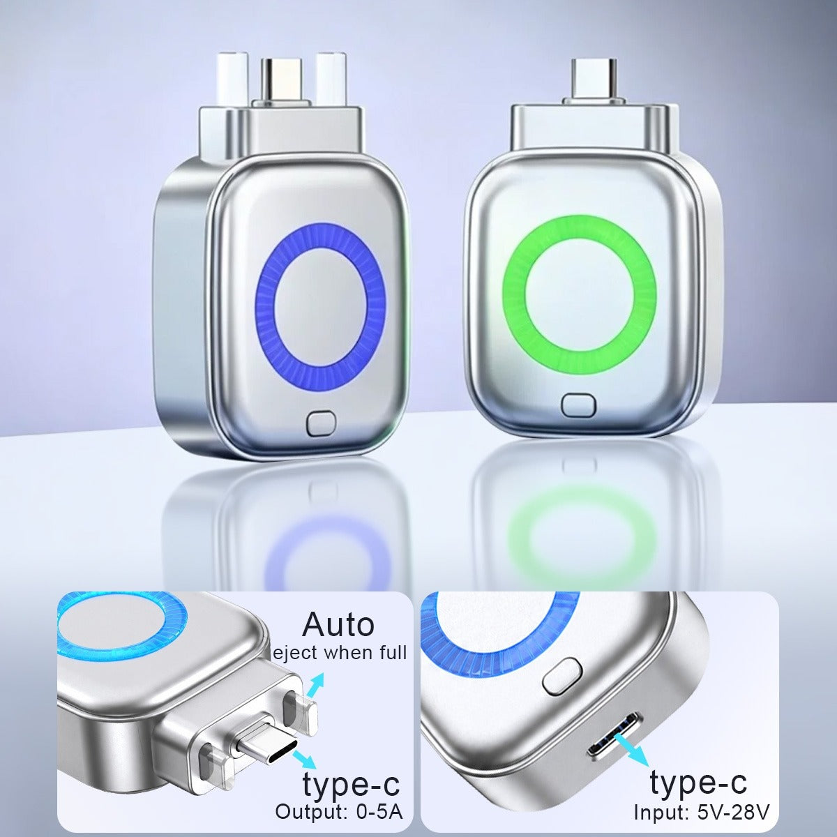 USB-C Auto Eject Charging Adapter – 140W Full Charge Separator