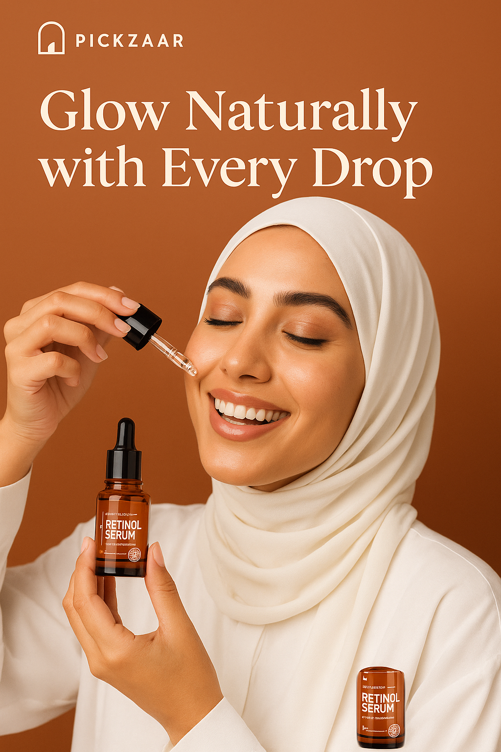 VIBRANT GLAMOUR Anti-Aging Retinol Face Serum (30ML) Rediscover youthful, glowing skin with every drop