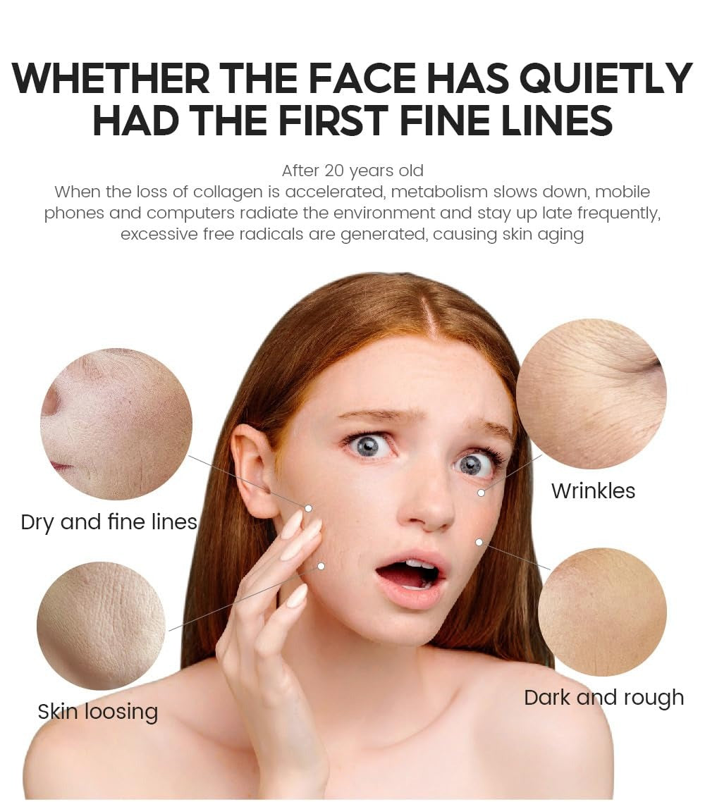 VIBRANT GLAMOUR Anti-Aging Retinol Face Serum (30ML) Rediscover youthful, glowing skin with every drop